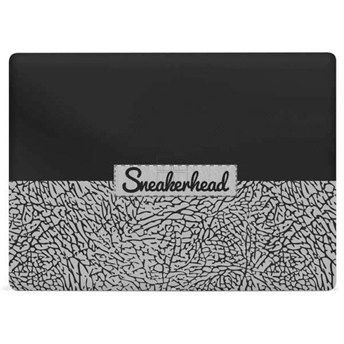 Elephant Print Sneakerhead Black Surface Laptop 2 Skin